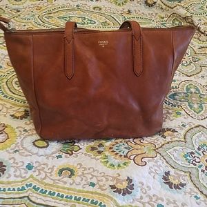 Fossil tote bag
